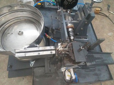 銷軸、螺栓-全自動單軸鉆孔機-振動盤送料