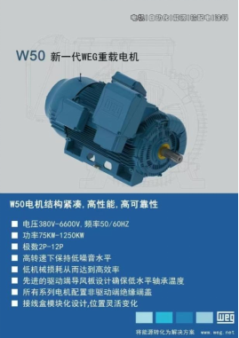 W50 新一代WEG重載電機